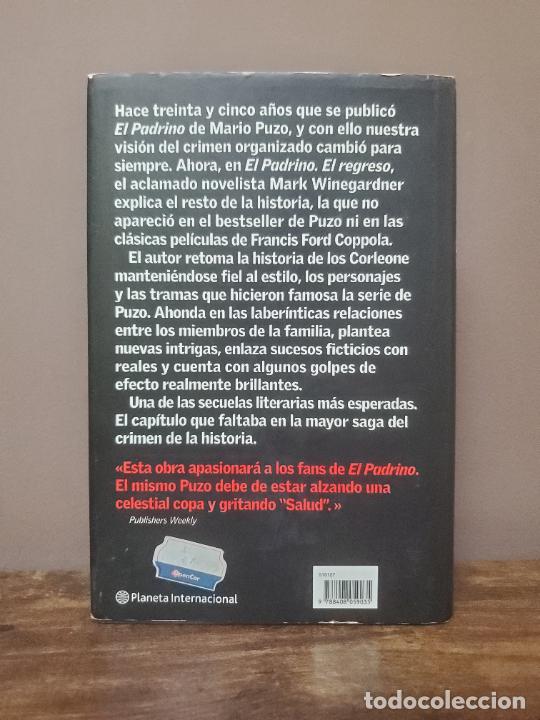 Libros de segunda mano: EL PADRINO. EL REGRESO. MARK WINEGARDNER. - Foto 2