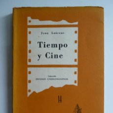 Libros de segunda mano: TIEMPO DE CINE. JEAN LEIRENS. EDICIONES LOSANGE 1957