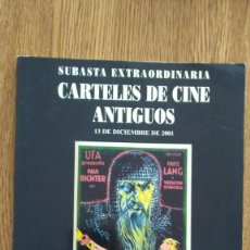 Libros de segunda mano: CINE CARTELES ANTIGUOS - DICIEMBRE 2001 -FORMATO 26,5 CM. X 20,5 CM.-100 PAGINAS - TAPAS BLANDAS. Lote 346700693