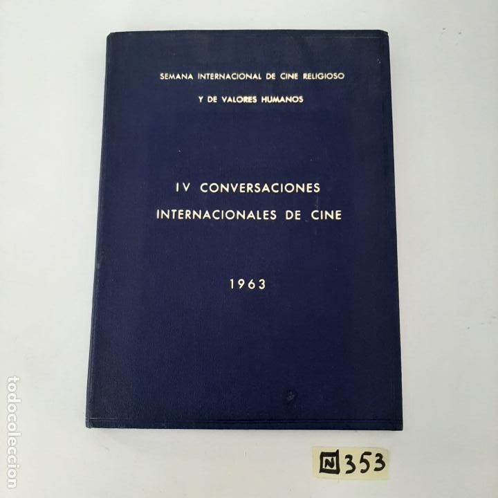 Libros de segunda mano: Iv conversaciones internacionales de cine - Foto 1