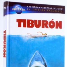 Libros de segunda mano: TIBURÓN. DVD - LIBRO (STEVEN SPIELBERG) UNIVERSAL PICTURES, 2017. OFRT