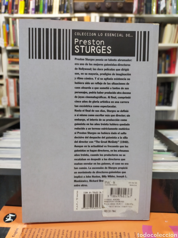 Libros de segunda mano: PRESTON STURGES - ANGEL COMAS - LIBRO NUEVO - Foto 2