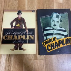 Libros de segunda mano: CHARLIE CHAPLIN - 2 VOLÚMENES - (UNO EN INGLÉS Y OTRO EN ALEMÁN)
