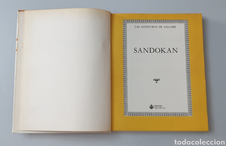 Libros de segunda mano: LIBRO LAS AVENTURAS DE SALGARI SANDOKAN (Ediciones Vulcano, 1976) - Foto 6