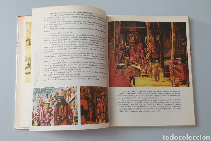 Libros de segunda mano: LIBRO LAS AVENTURAS DE SALGARI SANDOKAN (Ediciones Vulcano, 1976) - Foto 11