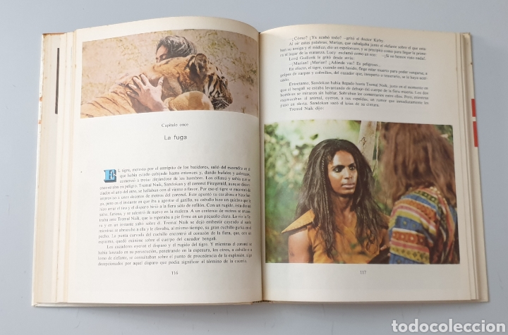 Libros de segunda mano: LIBRO LAS AVENTURAS DE SALGARI SANDOKAN (Ediciones Vulcano, 1976) - Foto 12