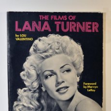 Libros de segunda mano: THE FILMS OF LANA TURNER LIBRO CINE HOLLYWOOD. Lote 363156375