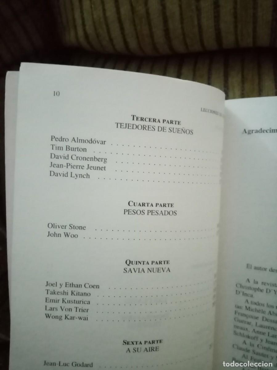 Libros de segunda mano: LECCIONES DE CINE Laurent Tirard - Foto 7