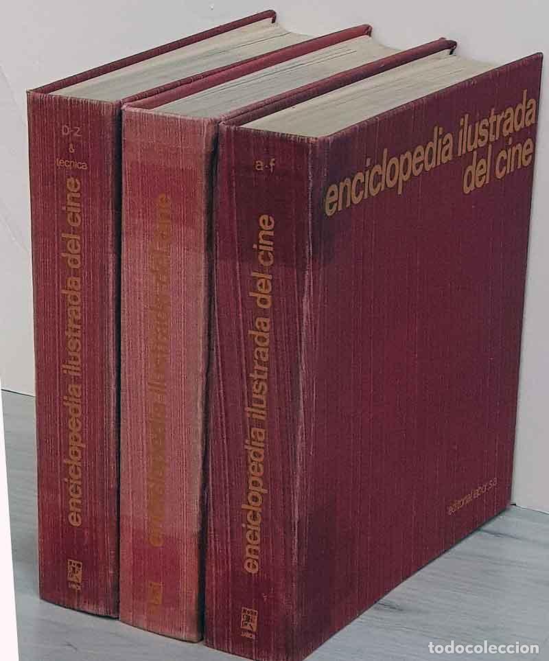 Libros de segunda mano: ENCICLOPEDIA ILUSTRADA DEL CINE. 3 TOMOS (completa) - V.V.A.A. - Foto 1