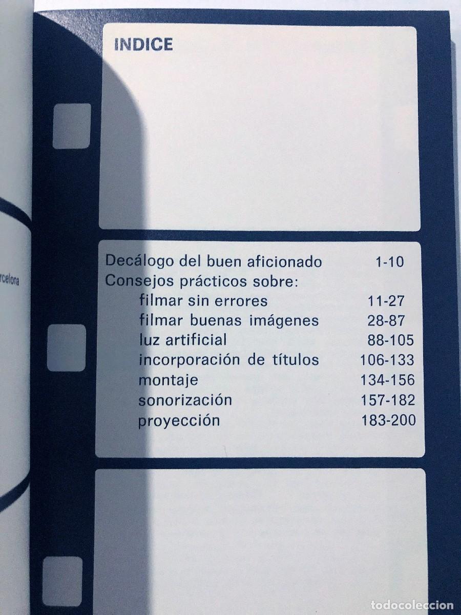Libros de segunda mano: 2 LIBROS / 200 CONSEJOS PR&Aacute;CTICOS -CINE / ED. PARRAM&Oacute;N 1981 / - Foto 3