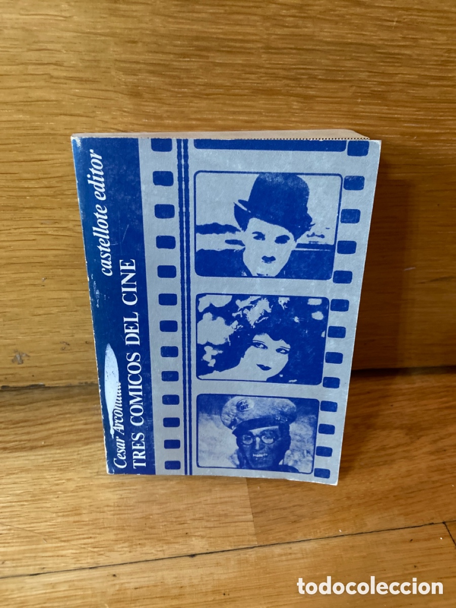 Libros de segunda mano: C&eacute;sar Arconada tres c&oacute;micos del cine - Foto 1
