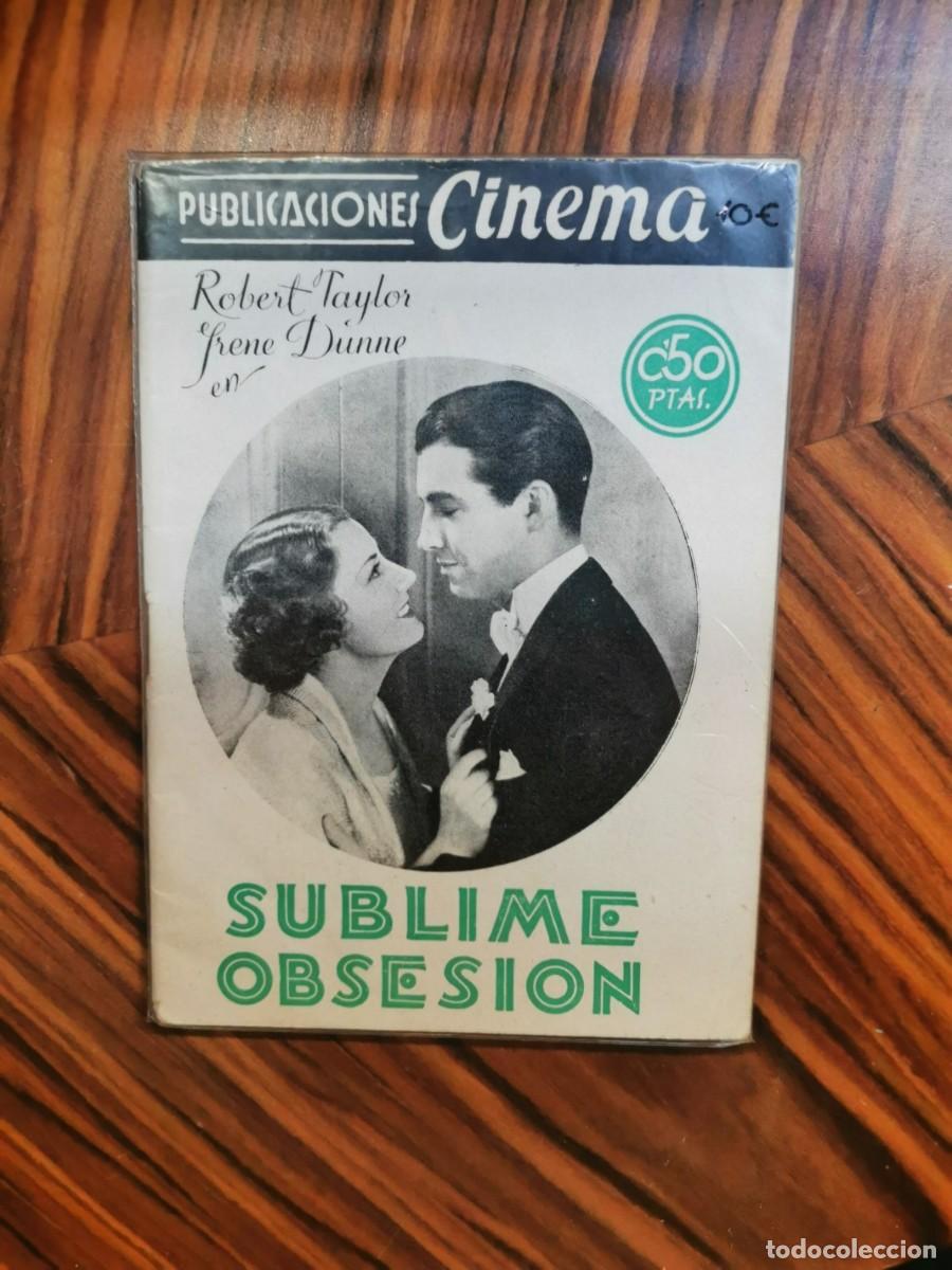 Libros de segunda mano: Sublime obsesi&oacute;n - Publicaciones Cinema, n&uacute;m. 1 - Foto 1