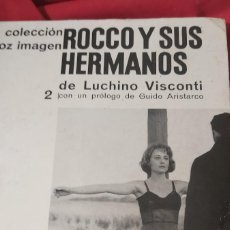 Libros de segunda mano: ROCCO Y SUS HERMANOS DE LUCHINO VISCONTI. GUIDO ARISTARCO. ED. AYMÁ.. Lote 376437889