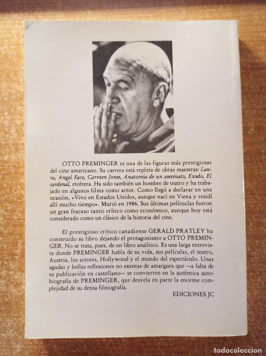 Libros de segunda mano: Otto Preminger, Gerald Pratley, Ediciones JC, 1993 - Foto 2