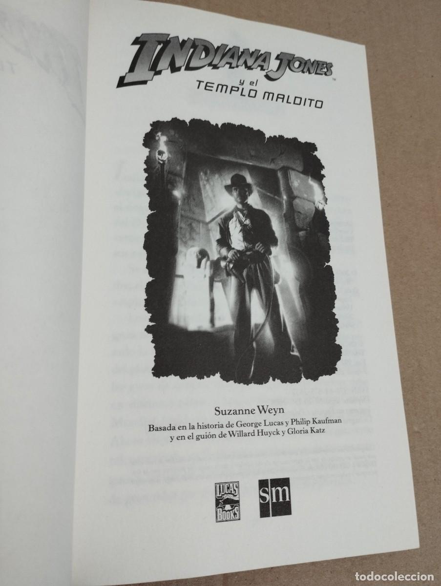 Libros de segunda mano: INDIANA JONES Y EL TEMPLO MALDITO (SUZANNE WEYN) - Foto 2