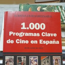 Libros de segunda mano: 1000 PROGRAMAS CLAVE DE CINE EN ESPAÑA. CHG124