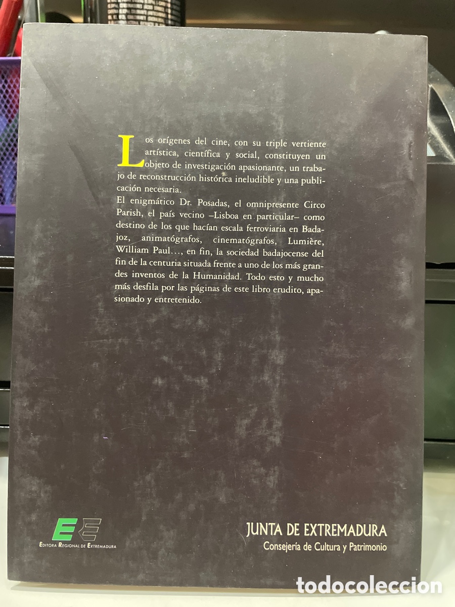 Libros de segunda mano: Inicios del cine en Badajoz (1896-1900) - Foto 2