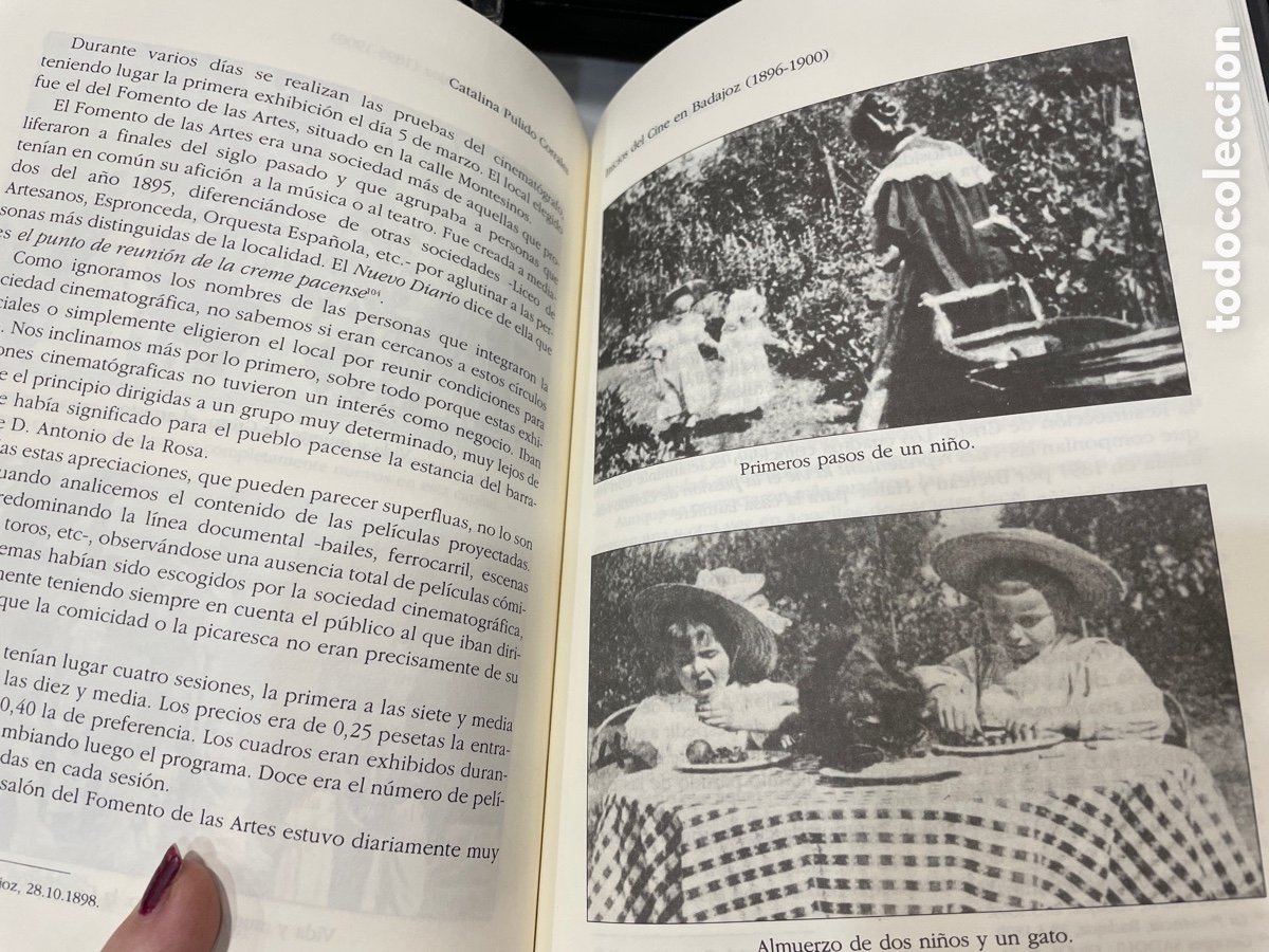 Libros de segunda mano: Inicios del cine en Badajoz (1896-1900) - Foto 3