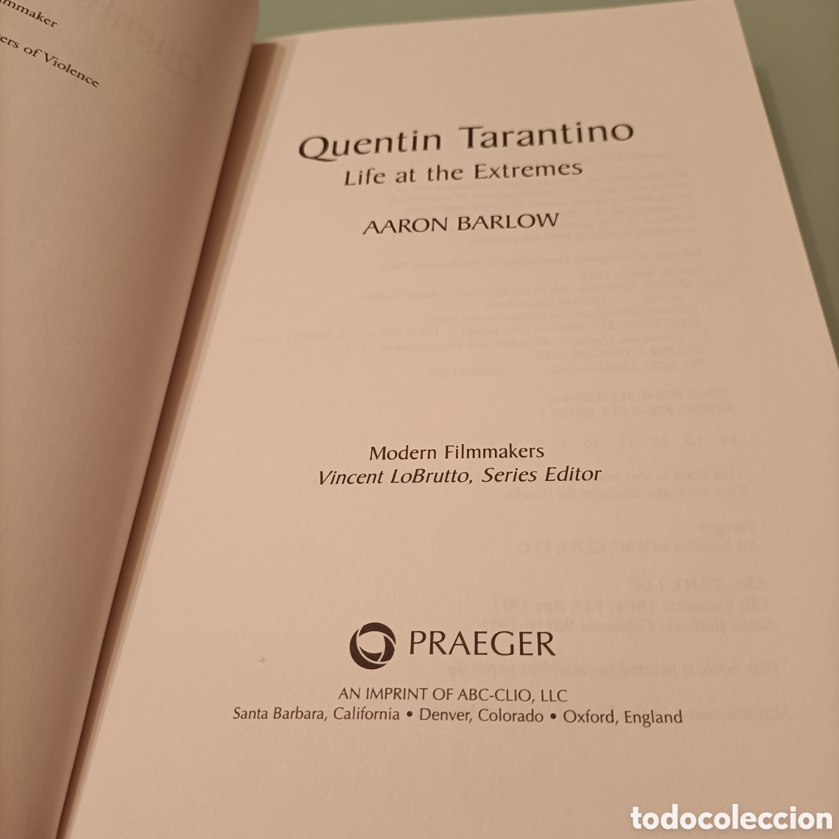 Libros de segunda mano: Quentin Tarantino. Life at the extremes - Foto 1