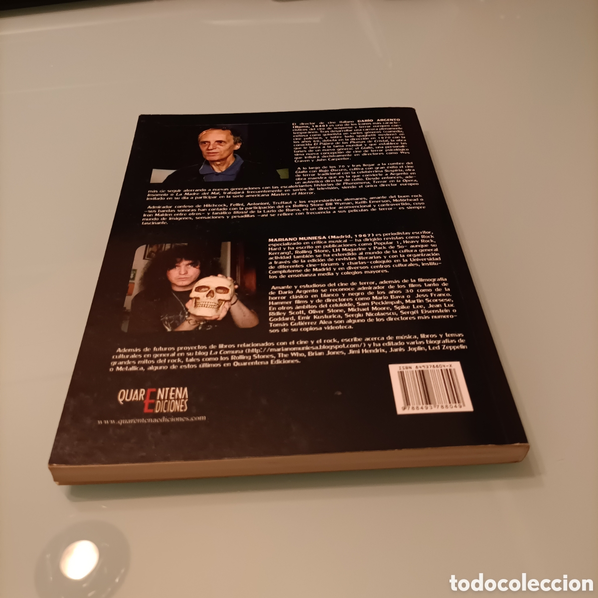 Libros de segunda mano: Dario Argento. Quarentena ediciones - Foto 2