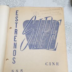 Libros de segunda mano: LIBRO SIPE OFICINA NACIONAL CALIFICADORA ESPECTÁCULOS 1964 ESTRENOS CINE TEATRO 8 SEMANA VALLADOLID