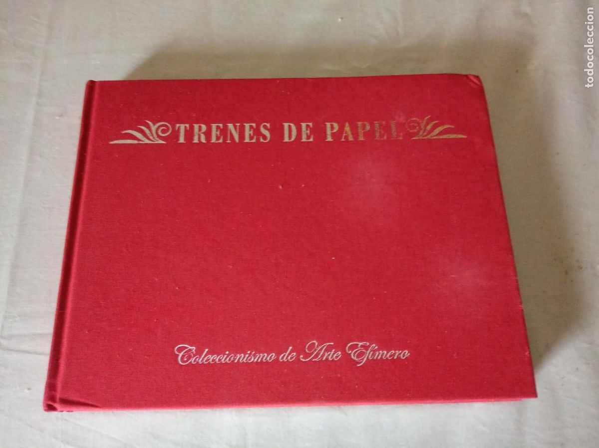 Livres d'occasion: Trenes de papel. Coleccionismo arte ef&iacute;mero.- Antonio M&ordf; VASCONCELOS.
