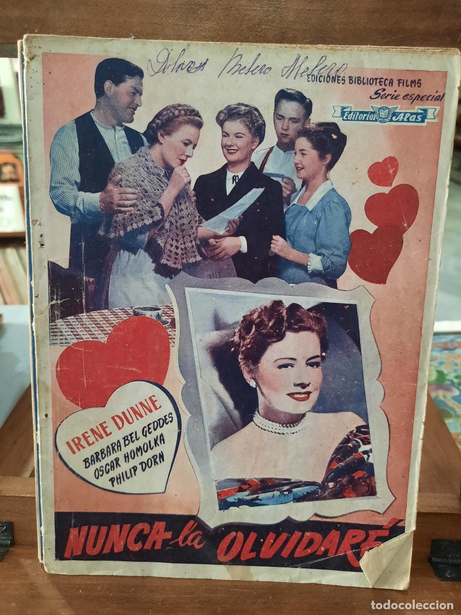Libros de segunda mano: Nunca la olvidar&eacute; - Ediciones Biblioteca Films - Foto 1