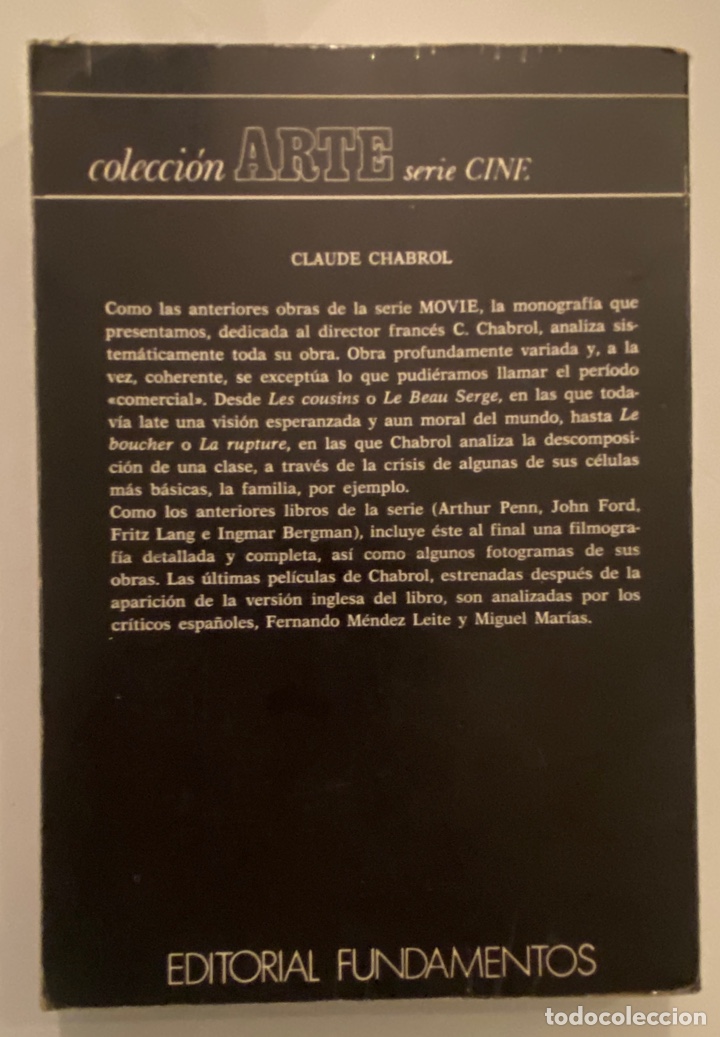 Libros de segunda mano: Claude Chabrol - WOOD, Robin; WALKER, Michael - Foto 2