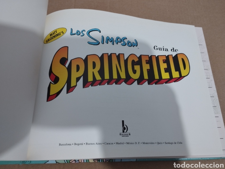 Libros de segunda mano: LOS SIMPSON. GU&Iacute;A DE SPRINGFIELD - Foto 2