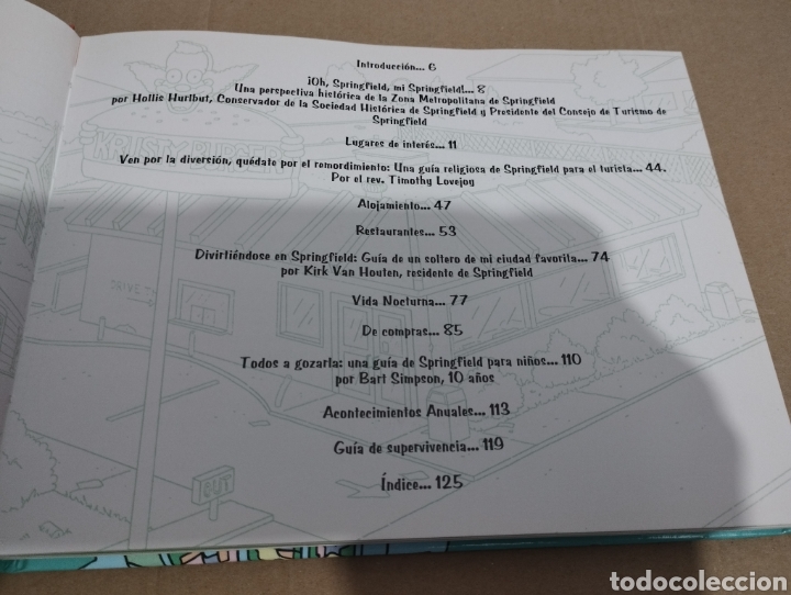 Libros de segunda mano: LOS SIMPSON. GU&Iacute;A DE SPRINGFIELD - Foto 3