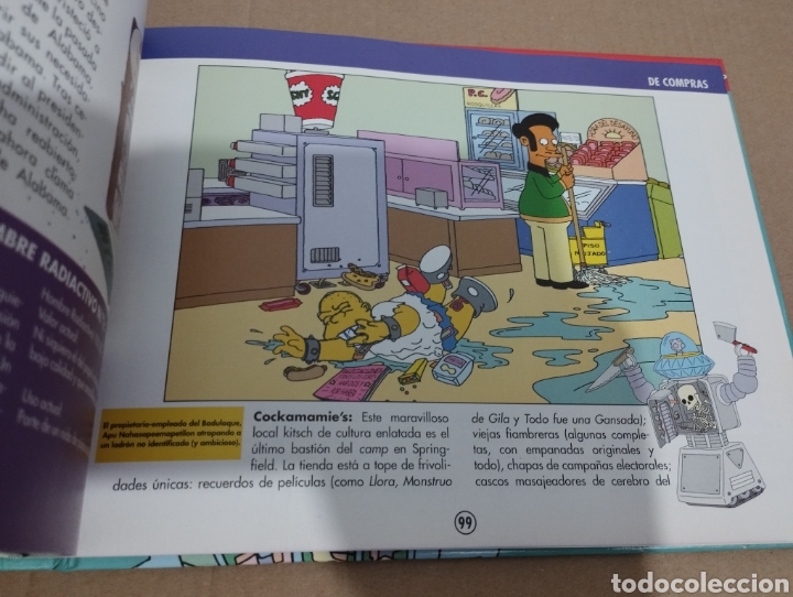 Libros de segunda mano: LOS SIMPSON. GU&Iacute;A DE SPRINGFIELD - Foto 6