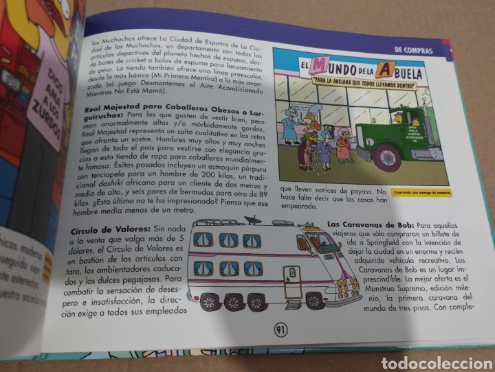 Libros de segunda mano: LOS SIMPSON. GU&Iacute;A DE SPRINGFIELD - Foto 8
