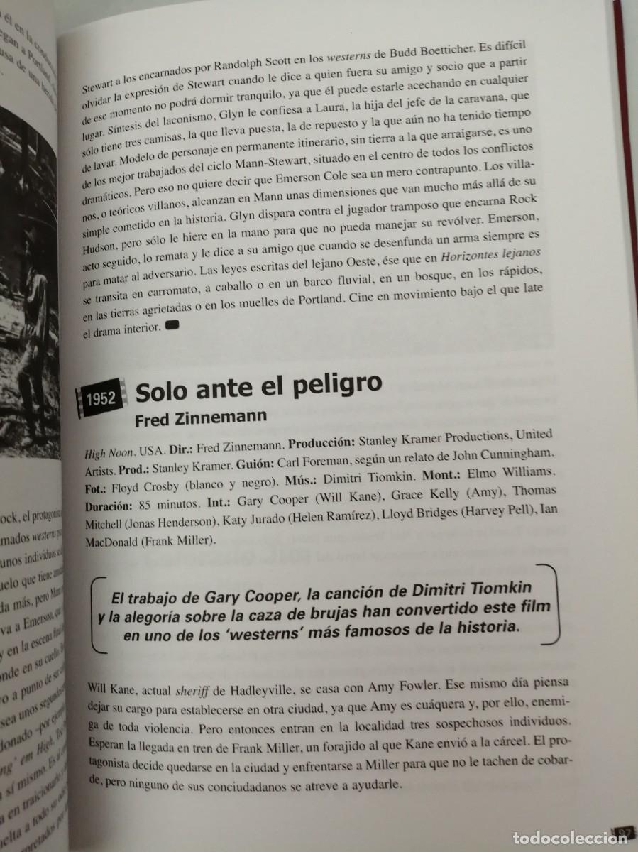 Libros de segunda mano: Pel&iacute;culas clave del Western (Primera edici&oacute;n) - Foto 11