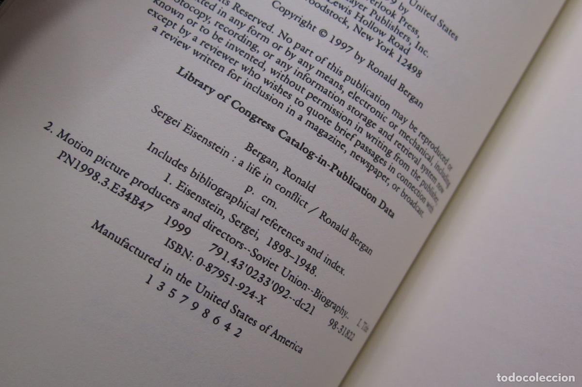 Libros de segunda mano: Eisenstein. Ronald Bergan - Foto 2