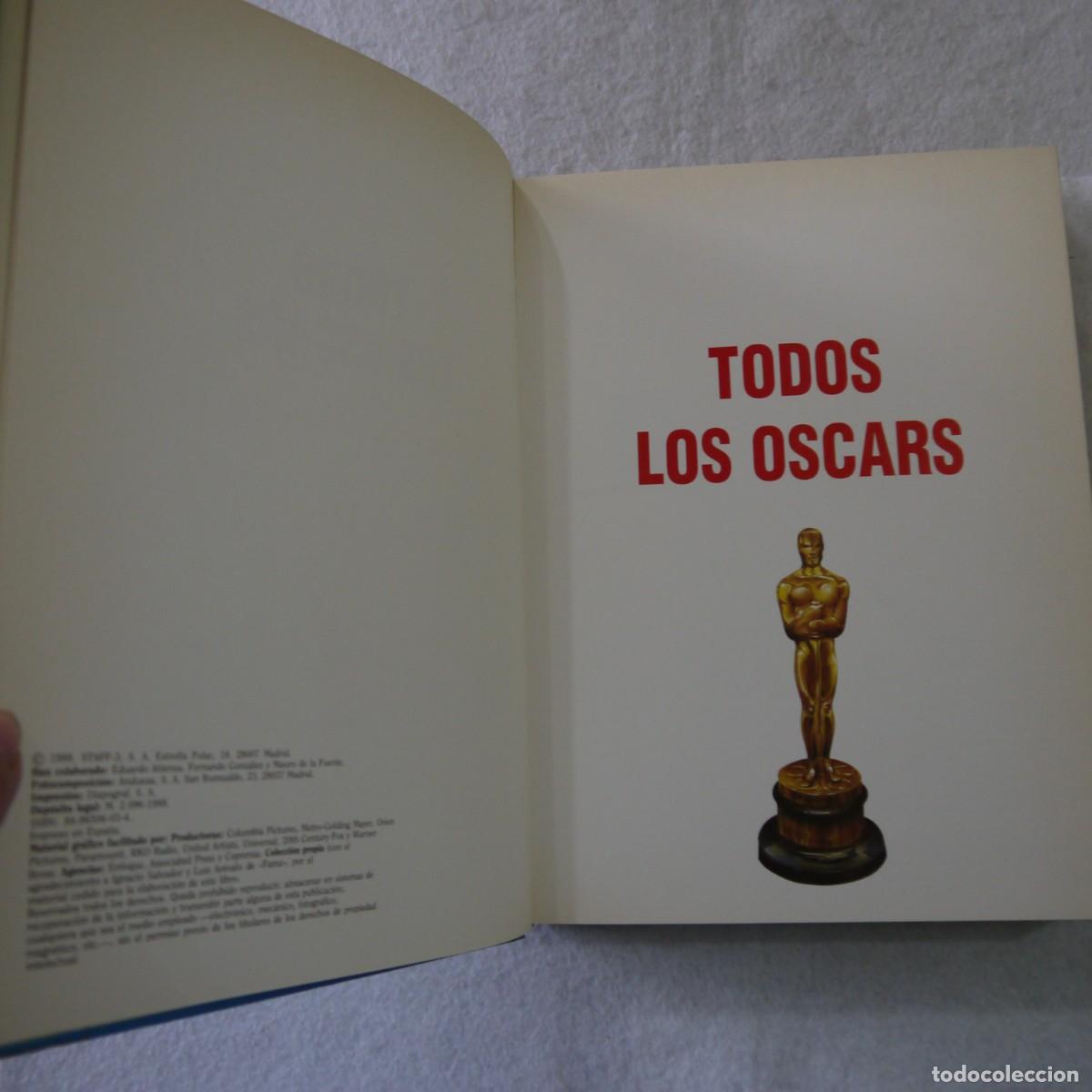 Libros de segunda mano: TODOS LOS OSCARS - JOSE LUIS MENA - 1988 - Foto 5