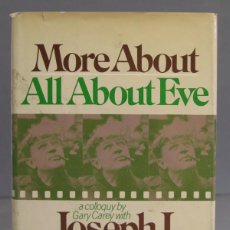 Libros de segunda mano: MORE ABOUT ALL ABOUT EVE. GARY CAREY. 1972