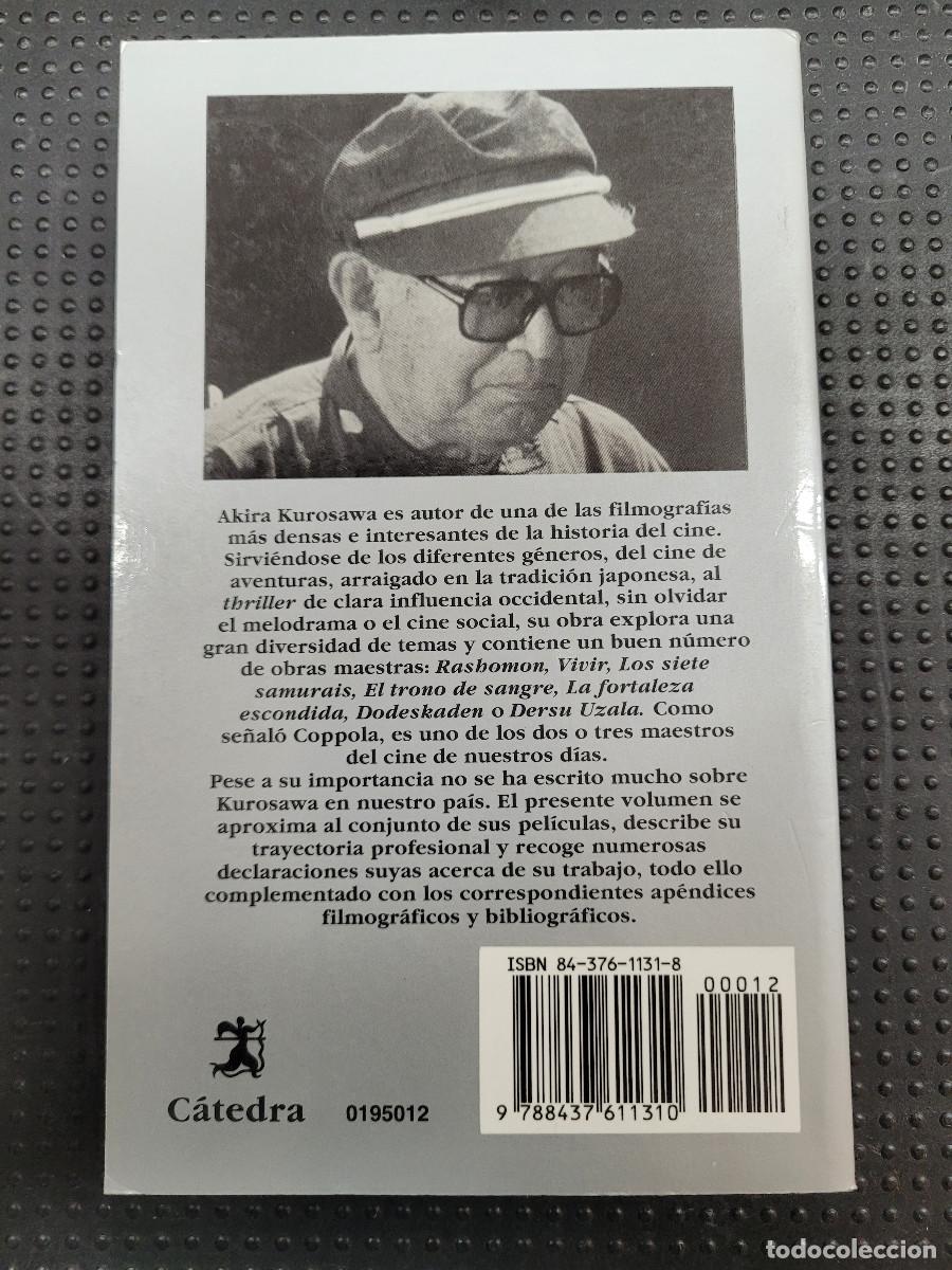 Libros de segunda mano: Akira Kurosawa c&aacute;tedra Manuel VIdal Estevez - Foto 2