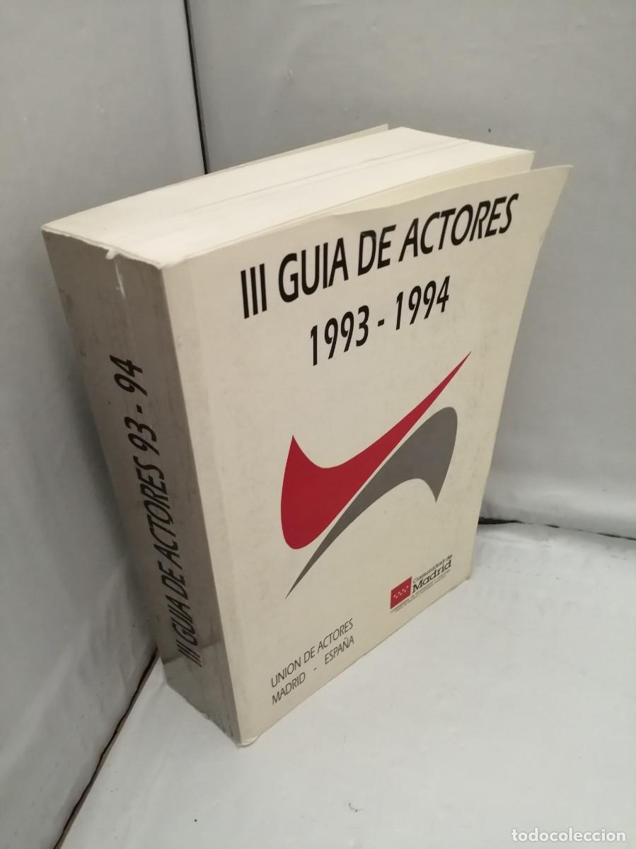 Libros de segunda mano: III Gu&iacute;a de Actores 1993-1994 - Foto 3