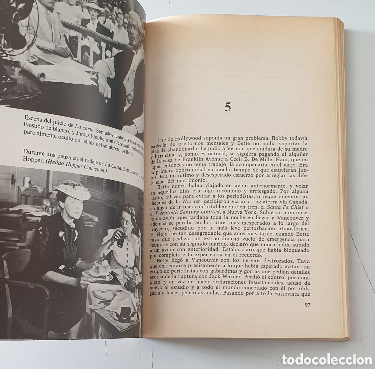 Libros de segunda mano: LIBRO BETTE DAVIS AL DESNUDO (Ultramar Editores, 1982) 1&deg; EDICION - Foto 10