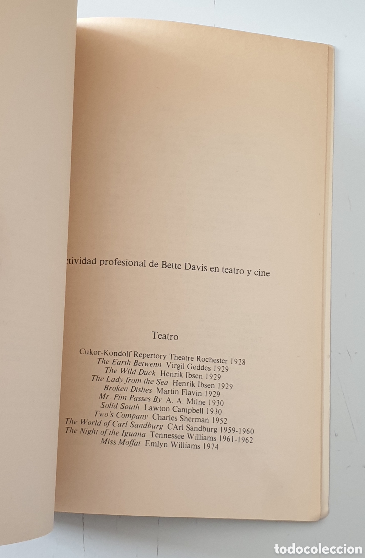 Libros de segunda mano: LIBRO BETTE DAVIS AL DESNUDO (Ultramar Editores, 1982) 1&deg; EDICION - Foto 11