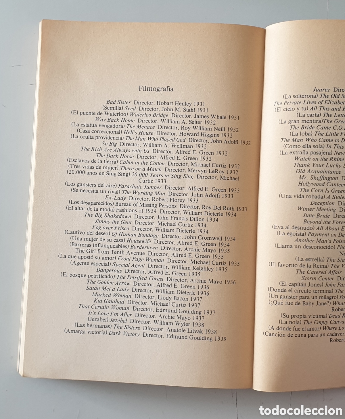 Libros de segunda mano: LIBRO BETTE DAVIS AL DESNUDO (Ultramar Editores, 1982) 1&deg; EDICION - Foto 12