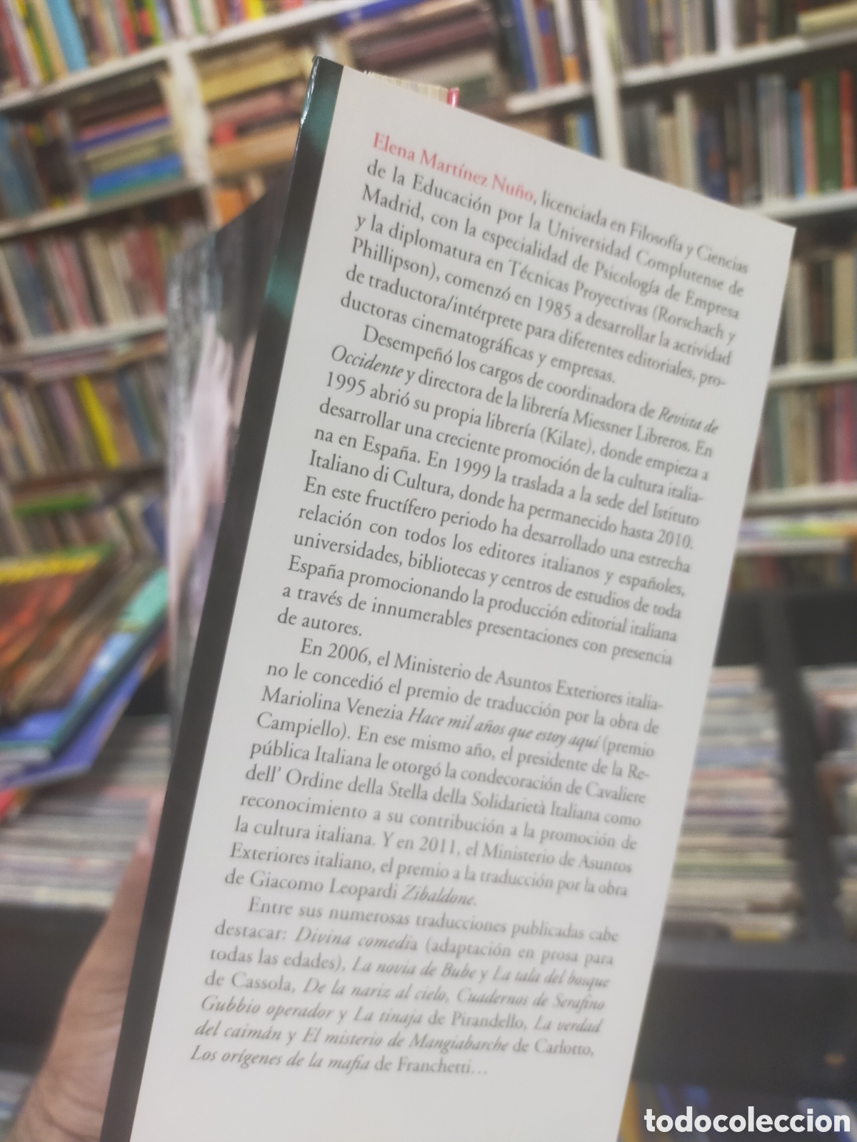 Libros de segunda mano: DETR&Aacute;S DE LA MIRADA - &Aacute;NGELA MOLINA - Foto 7