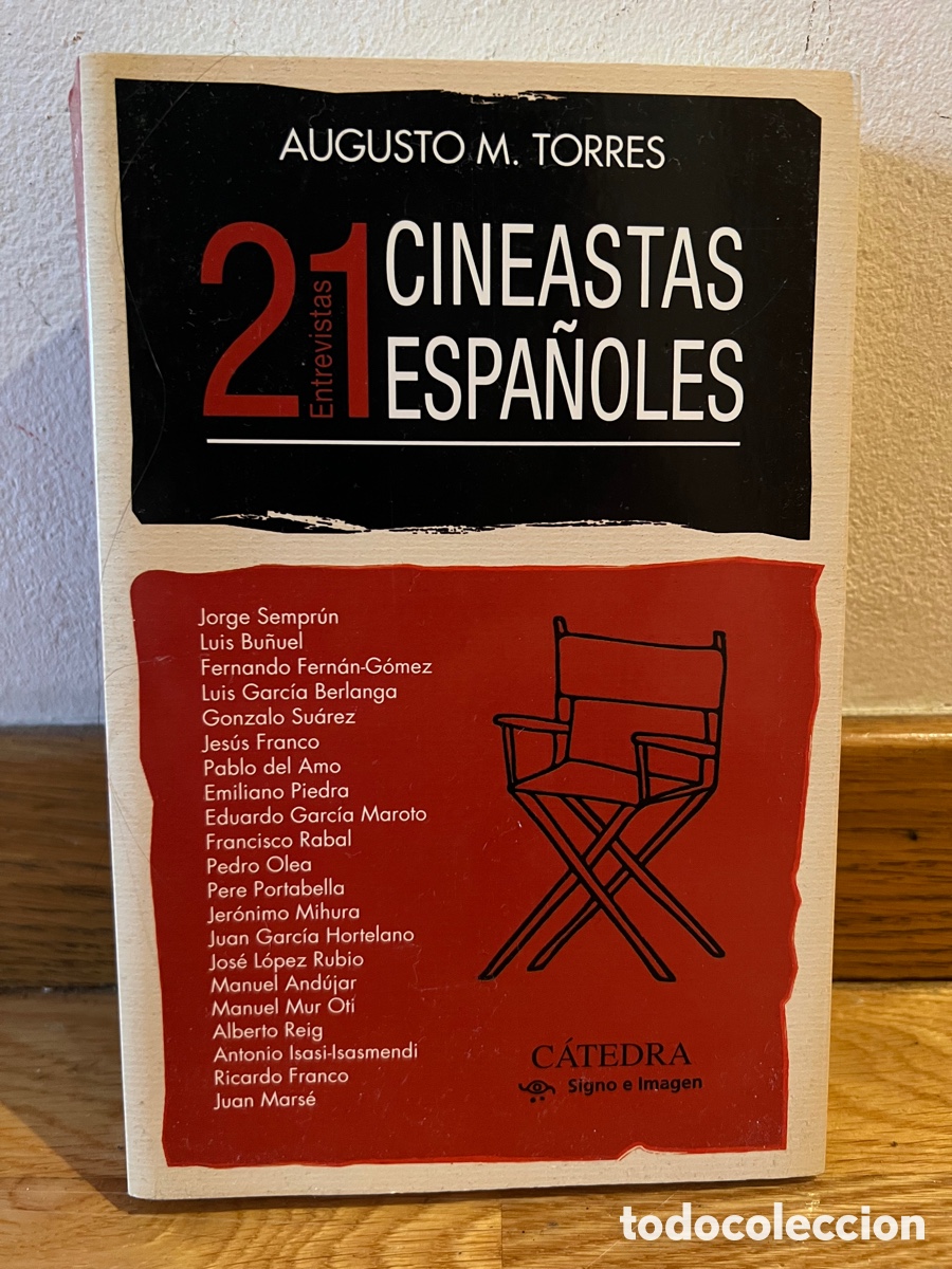 Libros de segunda mano: 21 cineastas espa&ntilde;oles Augusto M. Torres - Foto 1