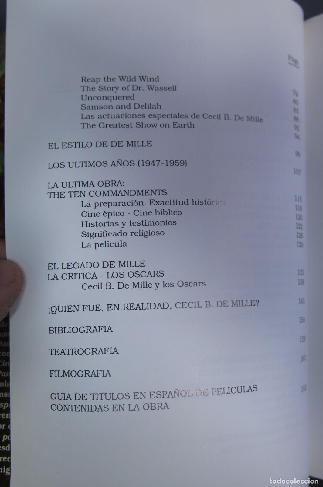 Libros de segunda mano: CECIL B. DE MILLE. BARAHONA - Foto 3