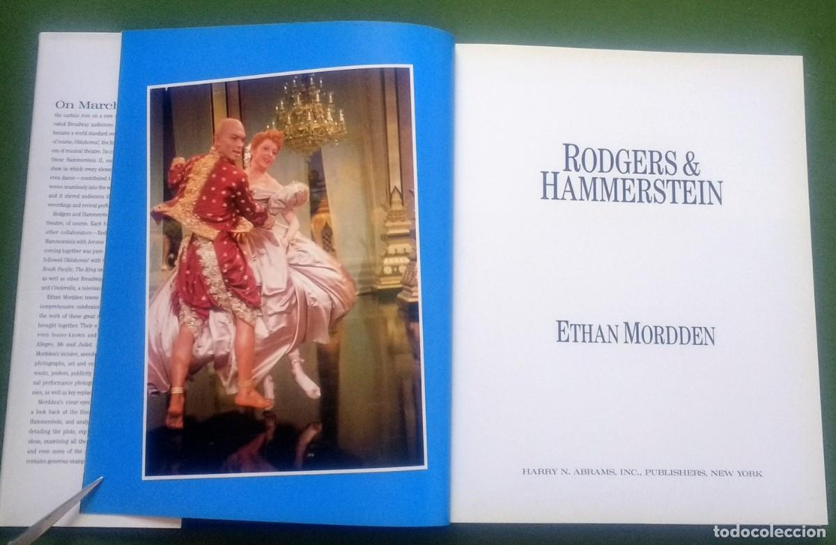 Libros de segunda mano: RODGERS & HAMMERSTEIN - ETHAN MORDDEN - 1992 - Foto 2