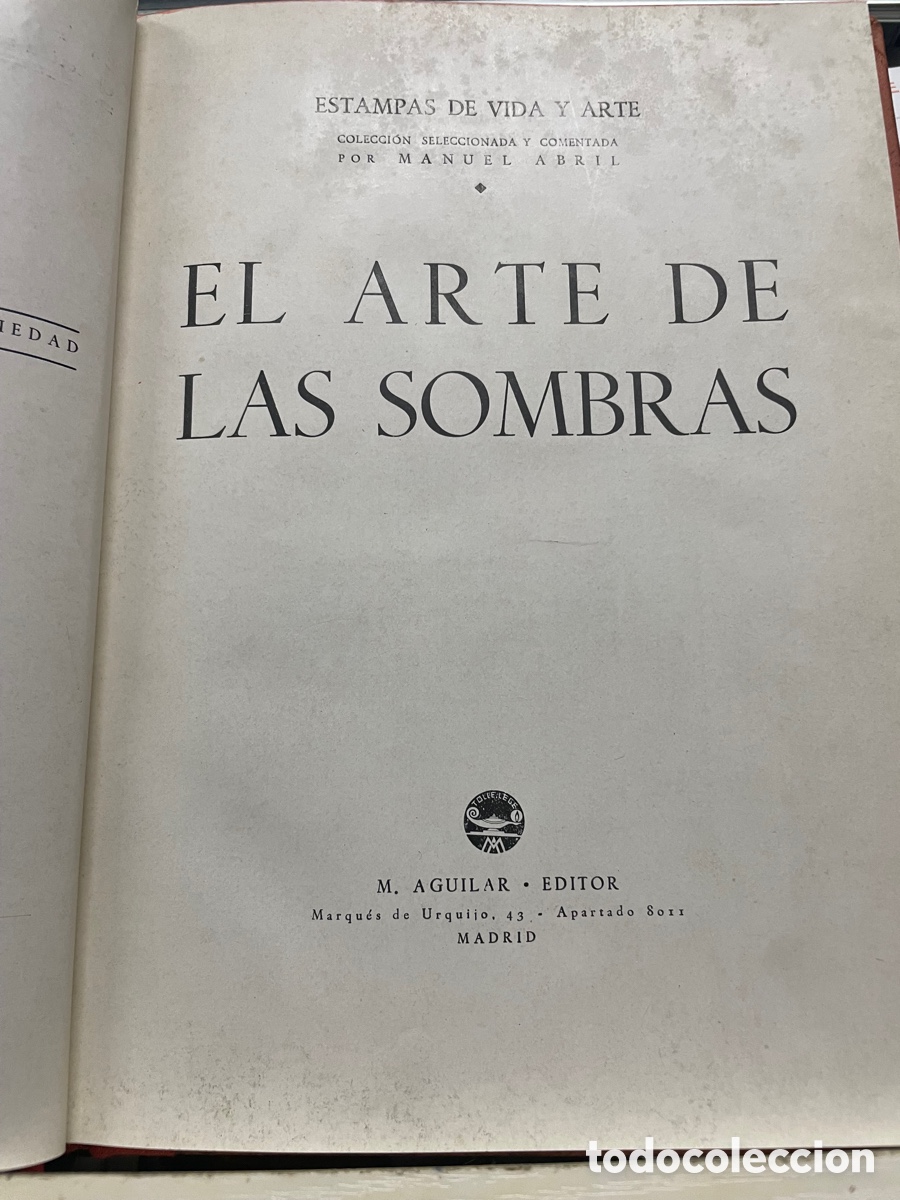 Libros de segunda mano: El Arte De Las Sombras (Manuel Abri) - Foto 3