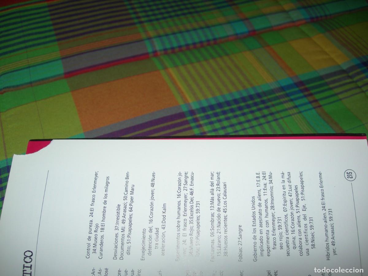 Libros de segunda mano: GU&Iacute;A SECRETA DE LOS EXPEDIENTES X / EUSEBIO R. ARIAS - Foto 25