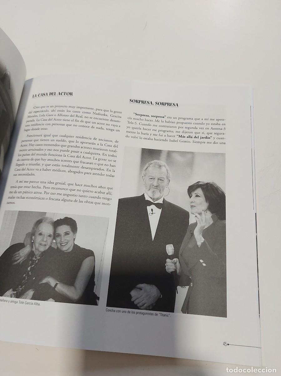 Libros de segunda mano: Conchita, Concha, Do&ntilde;a Concha Velasco. Libro - Foto 4
