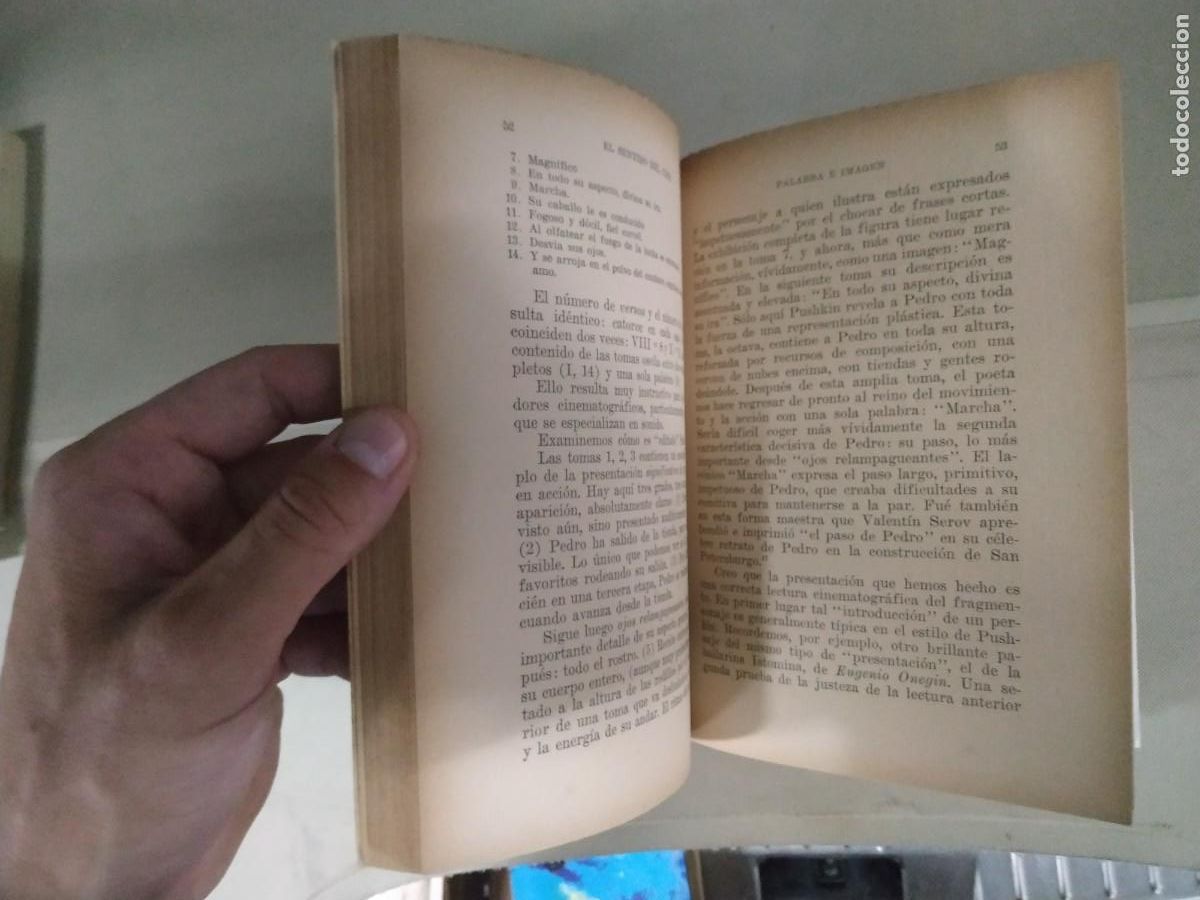 Libros de segunda mano: El sentido del cine - Sergio Eisenstein. Lautaro - Foto 6