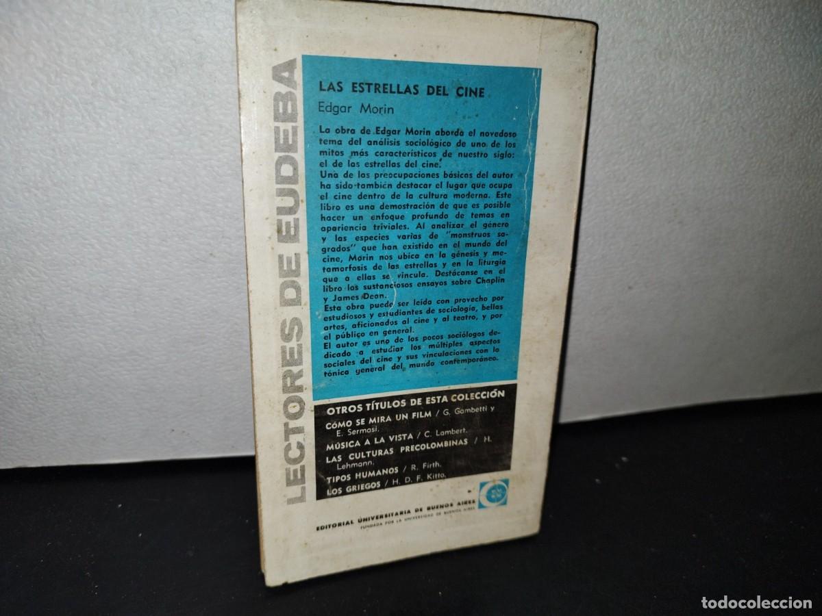Libros de segunda mano: 25- LAS ESTRELLAS DEL CINE - EDGAR MORIN - 1966 - Foto 3